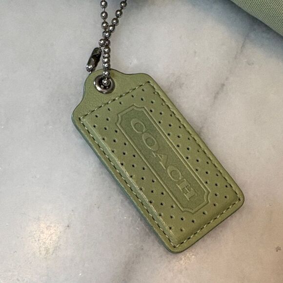 Coach Bag Purse Handbag Leather Parker Perforated Signature OpArt Hobo Crossbody - Picture 15 of 16